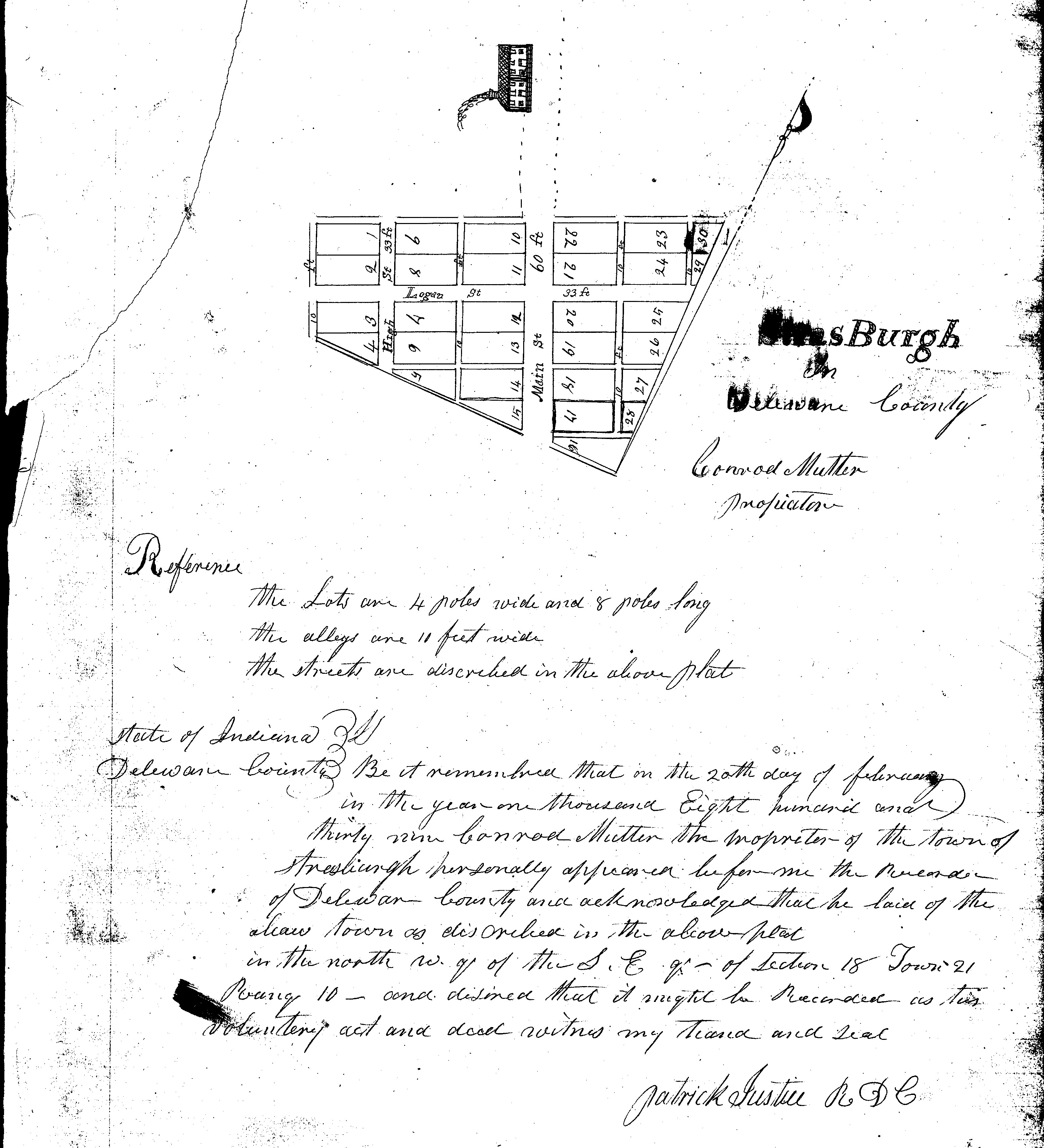 Strasburg Map